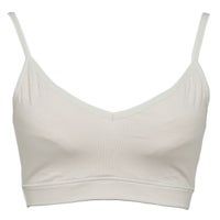 育乳ブラ・補正ブラのバックブラ・おやすみブラ　パールグレーの画像