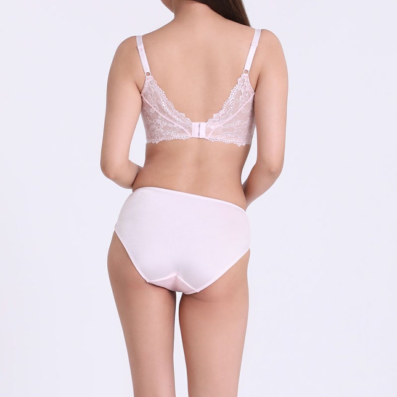 育乳ブラ・補正ブラのBAK&HAKスリムネオブラピンクの画像